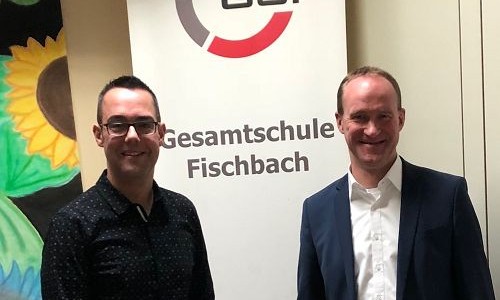 Der Bundestagsabgeordnete Norbert Altenkamp besucht die GSF