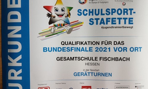 Erfolgreiche Teilnahme an der deutschlandweiten Schulsportstafette