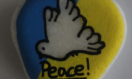 Steine bemalen für die Ukraine