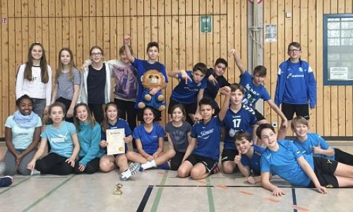 V&ouml;lkerballturnier 2019 der 6. Klassen